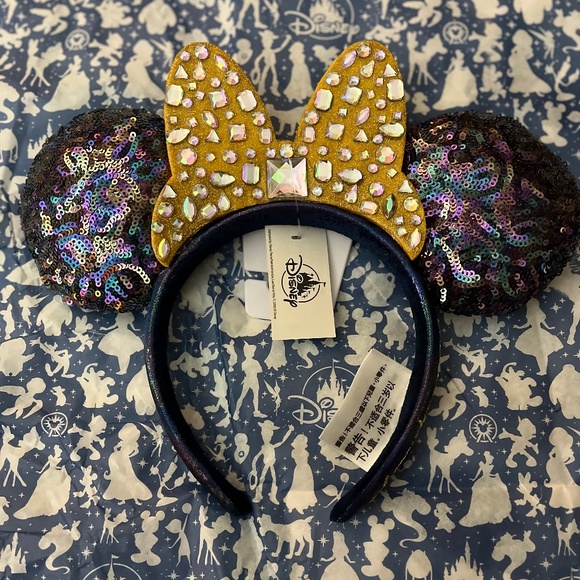 Walt Disney World 50th Anniversary Celebration Loungefly Minnie Ears NWT - Picture 1 of 3